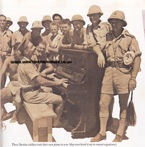 Cyril on the piano and Musical Friends